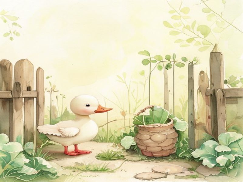 躺躺鹅学守小门插图